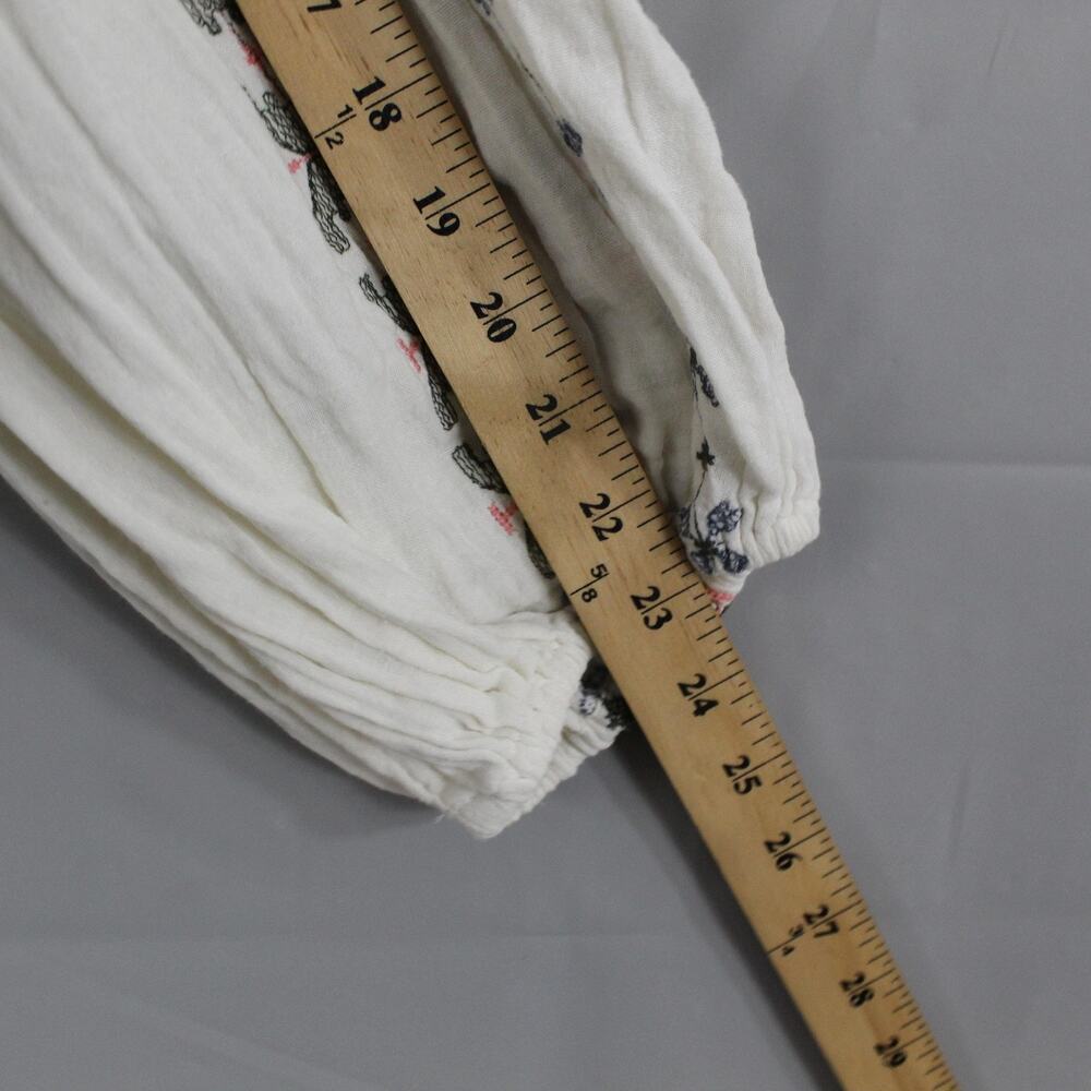 Anthropologie White and Gray Maxi Dress - Picture 13 of 14